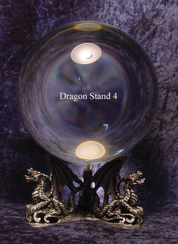 Pewter Dragon Stand
