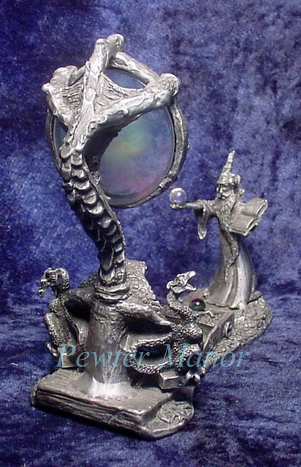 pewter fantasy scene