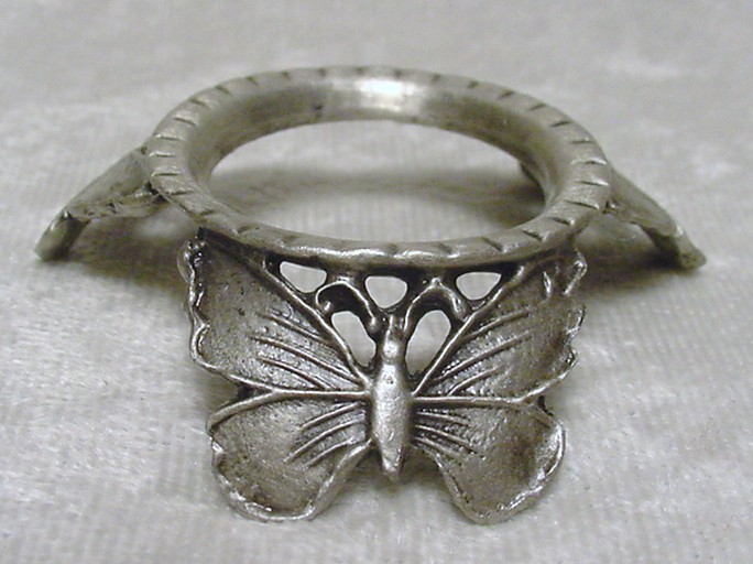 Pewter Butterfly Stand