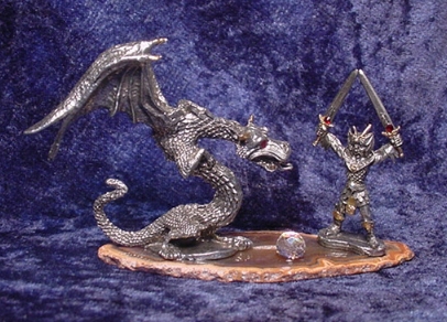 Pewter Diorama