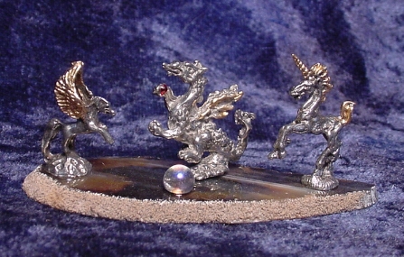 Pewter Diorama