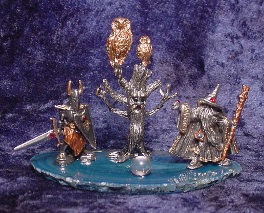 Pewter Diorama