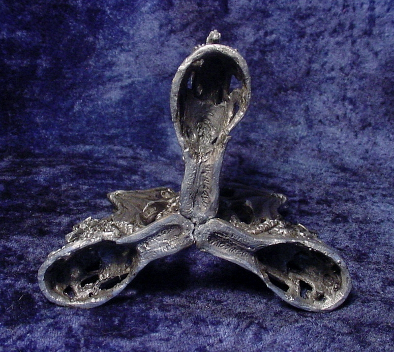 Pewter Dragon Stand