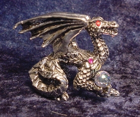 Pewter dragon