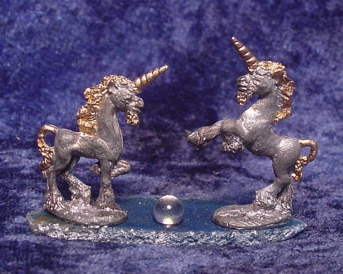 Pewter Unicorns