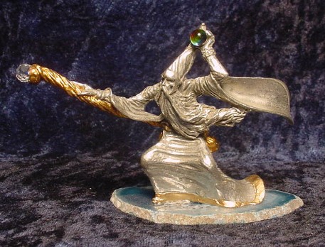 Wizard's Fireball Staff