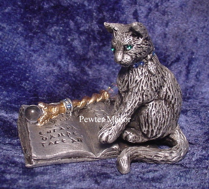 pewter cat