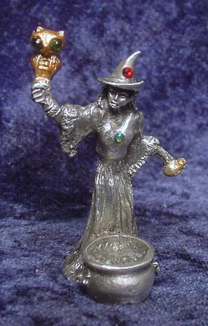pewter witch