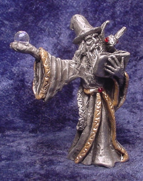 pewter wizard
