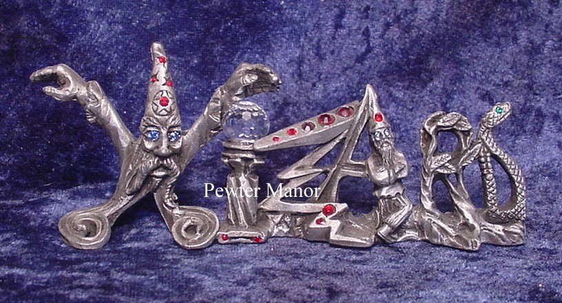 pewter wizard