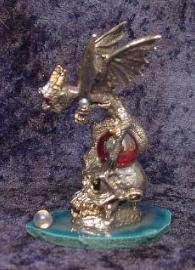 Gorgoyle on Skull