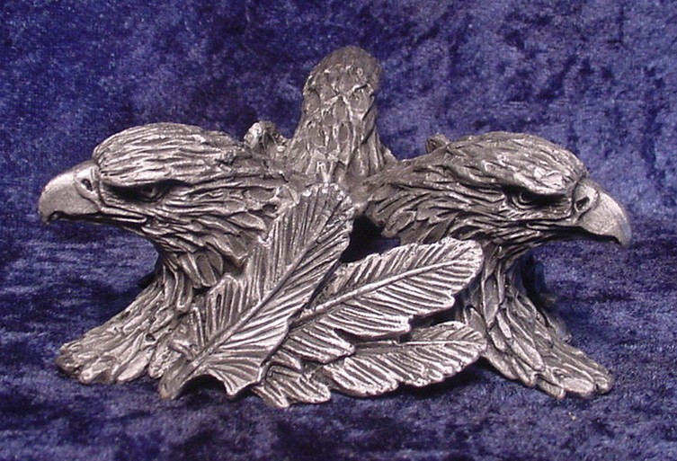 Pewter Eagle Stand