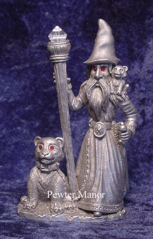 pewter wizard