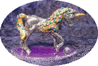 This beautiful floral unicorn can be found in our unicorn section.