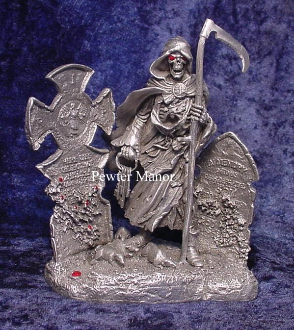 Grim Reaper with Tombstone