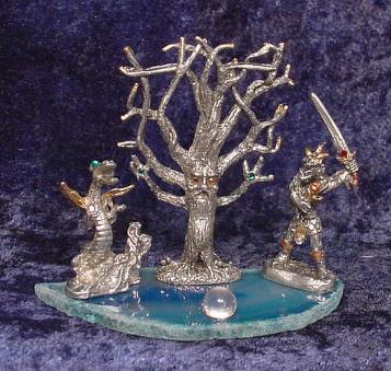 Pewter Diorama